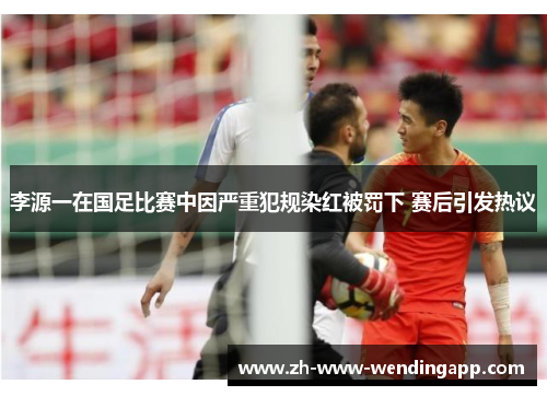 李源一在国足比赛中因严重犯规染红被罚下 赛后引发热议 李源一在国足比赛中因严重犯规染红被罚下 赛后引发热议